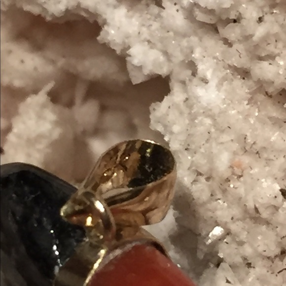 🌟SOLD!🌟 14K Gold R&B YinYang Heart Jade Pendant - Picture 3 of 4